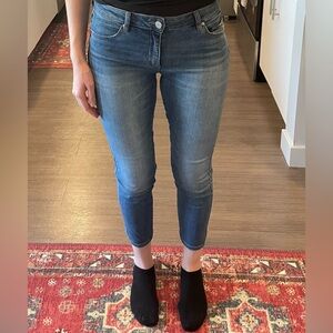 Garage Mid-Rise Ankle Jeans